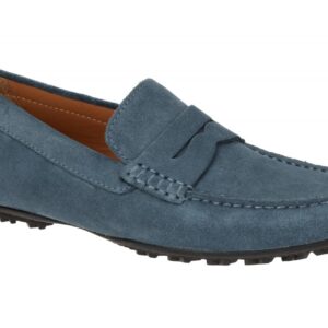 Geox U35CFB blau avio Herren Mokassin Slipper wasserdicht + atmungsaktiv
