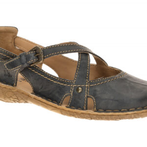 Josef Seibel Sandalette 79513 Ocean Blau Damen Keilabsatz Echtleder flexibel