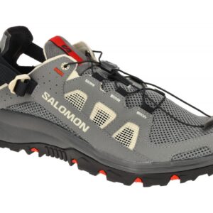 Salomon 471149 Techamphibian 5 Herren Sportschuhe Grau Pewter/Moth/Fiery Red