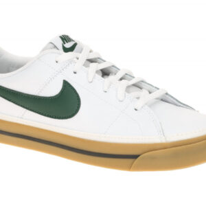 NIKE DA5380 134 COURT LEGACY GS Jungen Sneaker Wei?/Fir/Gum Gummisohle