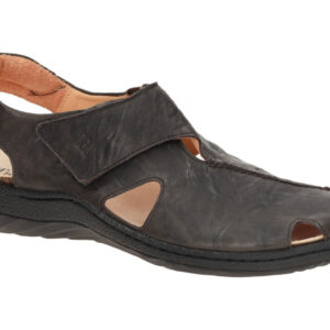 Think 294 Herren Sandale CHANGE espresso Echtleder Klettverschluss flach QSize G
