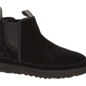 UGG 1121644 BLK Herren Winterstiefel NEUMEL CHELSEA Schwarz Warmfutter Echtleder