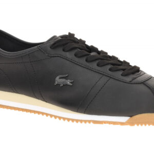 Lacoste 5151SMA0140_421 Club Low 1266 Herren Retro Sneakers Schwarz Gum