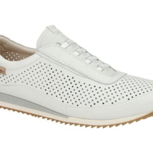 Pikolinos M2A-6252 Liverpool Herren Slipper Wei? Echtleder bequem & weich gep...
