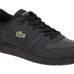 Lacoste SMA0031 Herren Sneakers Schwarz blk/blk Glattleder Mesh Gummisohle