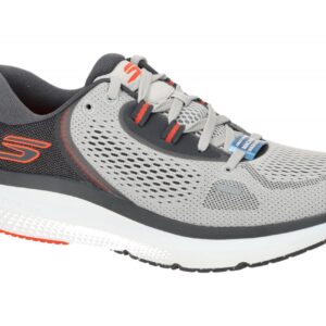 Skechers 246082 GYOR Herren Sportschuhe grau/orange - Atmungsaktiv & leicht