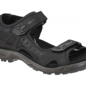 Ecco 82218402001 Yucatan Plus Herren Sandale schwarz - black, Neoprenfutter &...