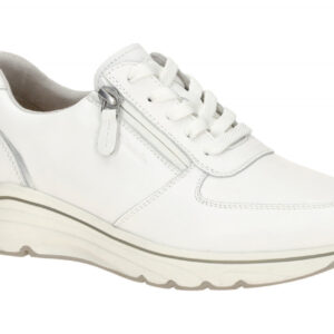 Tamaris 1-23711-42 1A1 Sneaker wei?/silber, Keilabsatz 2cm, bequem & stylish