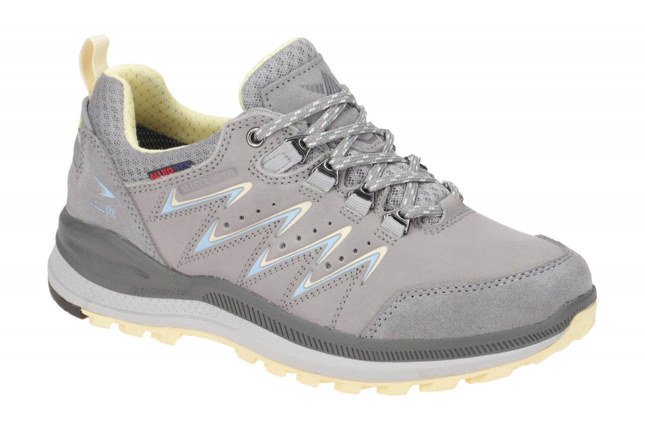 Allrounder SEJA-TEX P2007396 Damen Wander-Halbschuhe Grau - alloy, wasserdich... 1 Allrounder SEJA-TEX P2007396 Damen Wander-Halbschuhe Grau - alloy, wasserdich...