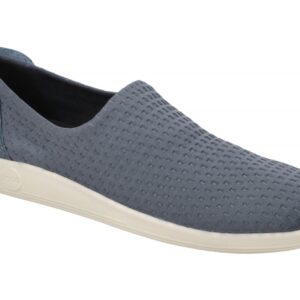 Ecco 206573 Soft 2.0 Damen Slip On Sneaker - Dunkelblau Ombre