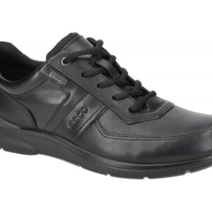 Ecco Herrenschuhe 51161401001 Irving GTX Schwarz - bequeme Schn?r Halbschuhe