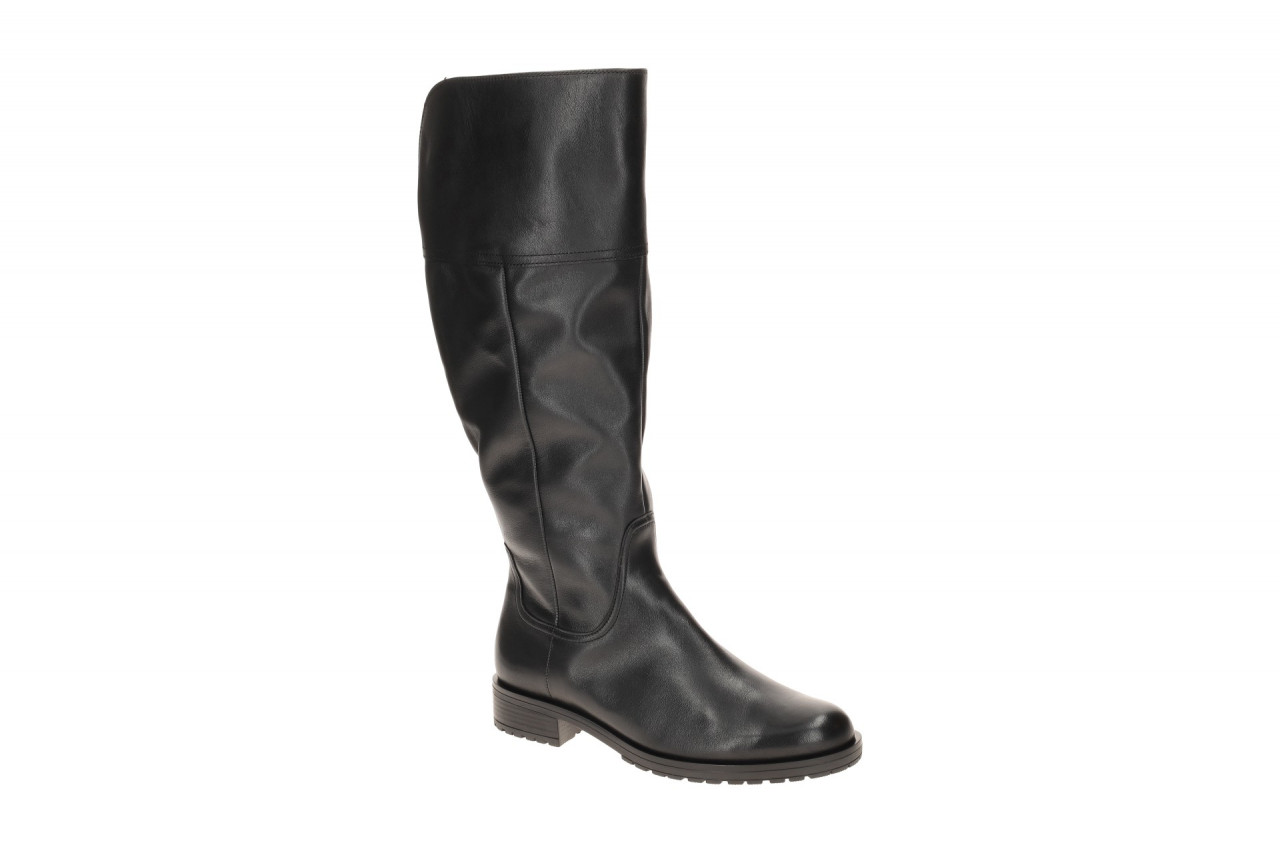 "Gabor 72.029 Damenstiefel Schwarz - Schwarzer Echtleder Langschaftstiefel mi... 1 "Gabor 72.029 Damenstiefel Schwarz - Schwarzer Echtleder Langschaftstiefel mi...