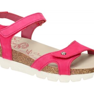 Panama Jack Sulia B9 Damen Sandalette fuchsia Echtleder flexibel 2cm Plateau