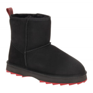 EMU W12434 BCHE Sharky Mini Damen Winterstiefelette schwarz + rot Water Resis...