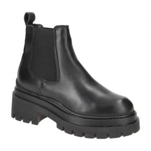 Tamaris 1-25462-29 001 Damen Stiefeletten Schwarz - sportliche Echtleder Boots