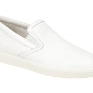 "Ecco 470493 Soft 7 Ladies Slip On Wei? Sportliche Halbschuhe Sneaker"