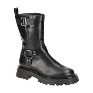 Tamaris 1-25314-41 001 Damen Stiefeletten Schwarz Chunky Western Boots