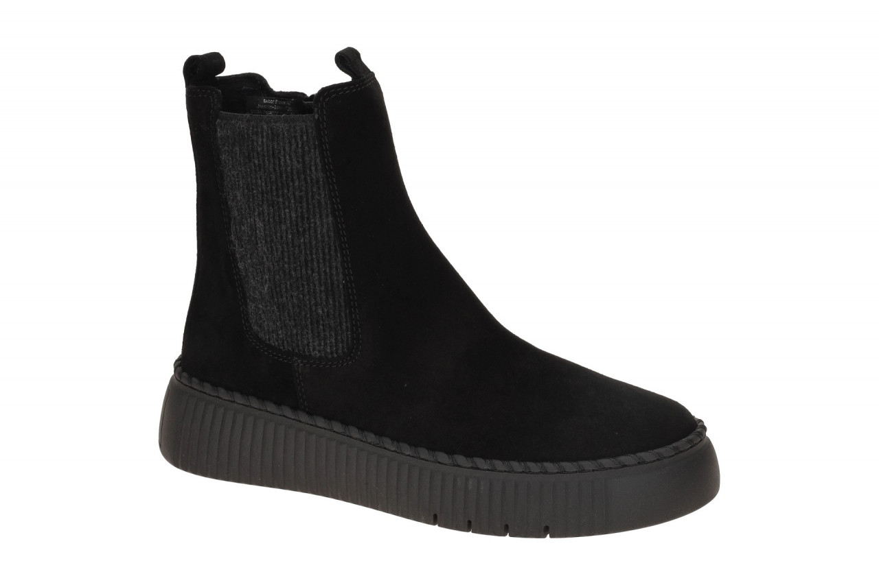 Gabor 73.540.17 Damen Stiefeletten schwarz - bequeme Keilabsatz Schuhe 1 Gabor 73.540.17 Damen Stiefeletten schwarz - bequeme Keilabsatz Schuhe
