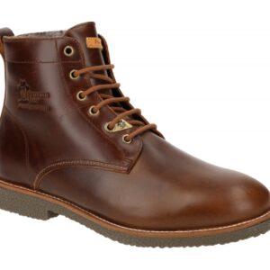 Panama Jack Glasgow Igloo C4 cuero Herren Winterstiefel Braun Lammfell Warmfu...