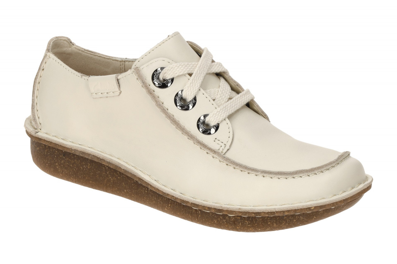 Clarks 26181433 4 Funny Dream Damenschuhe creme-wei? Leder Gummisohle bequem 1 Clarks 26181433 4 Funny Dream Damenschuhe creme-wei? Leder Gummisohle bequem