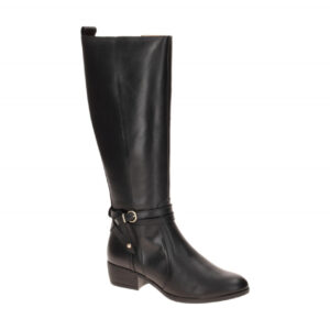 Pikolinos W1U-9764 Damenstiefel DAROKA schwarz Echtleder Gummisohle 3cm Absatz