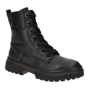 Gabor 72.525.57 Damen Stiefeletten York Schwarz - bequeme Lace Up Boots