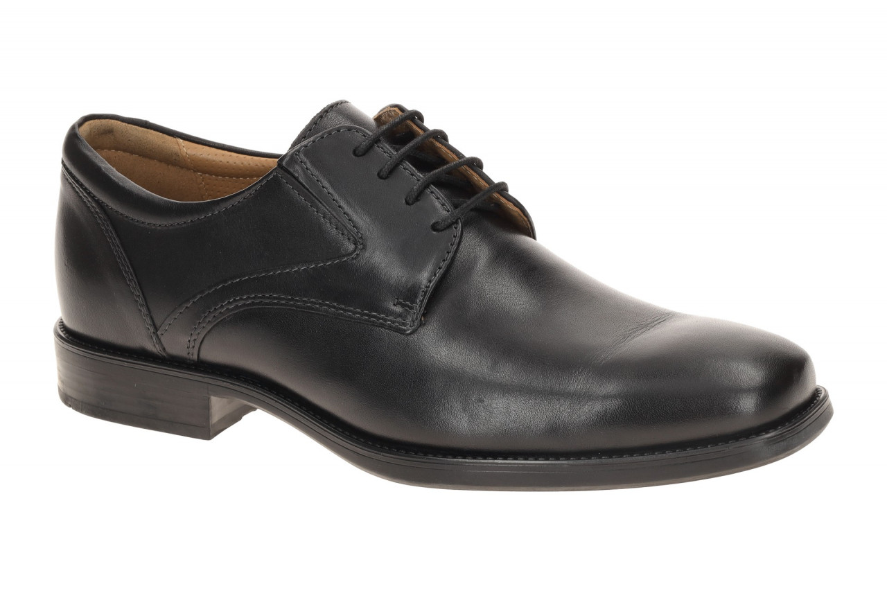 Geox U2257V Federico Herren Businessschuhe Schwarz Glattleder atmungsaktiv 1 Geox U2257V Federico Herren Businessschuhe Schwarz Glattleder atmungsaktiv