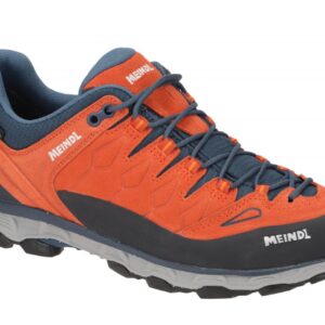 Meindl 3966 24 Lite Trail GTX Herrenschuhe orange/blau/schwarz - wasserdicht