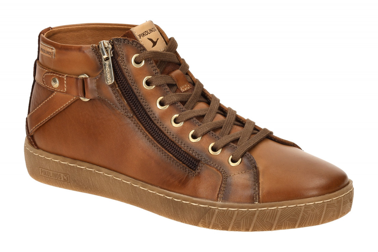 Pikolinos Damen Stiefeletten W7B-8868C1 brandy - LANZAROTE, bequeme Mid-Sneak... 1 Pikolinos Damen Stiefeletten W7B-8868C1 brandy - LANZAROTE, bequeme Mid-Sneak...