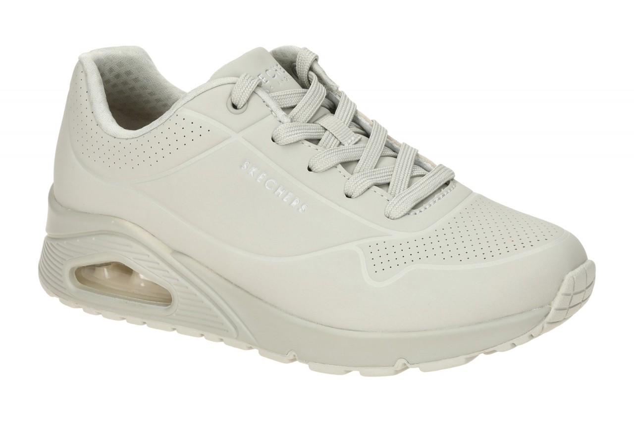 Skechers 73690 OFWT Damen sportliche Schn?r-Halbschuhe Grau-Offwhite mit Air ... 1 Skechers 73690 OFWT Damen sportliche Schn?r-Halbschuhe Grau-Offwhite mit Air ...
