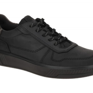 Ecco 551624 Move Herren Sneaker Schwarz Black/Magnet Oil-Nubuck PU-Flexsohle