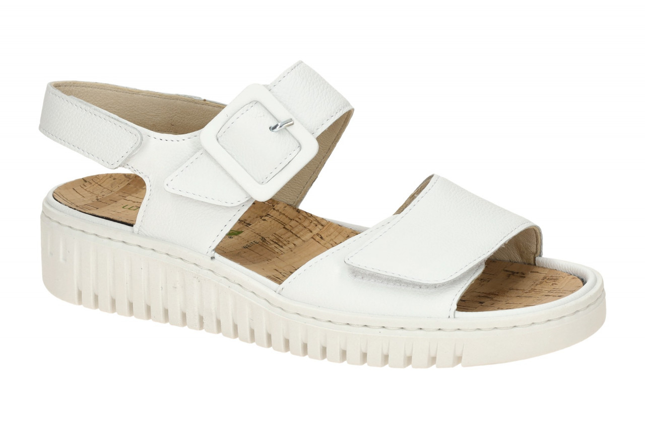 Waldl?ufer Damen Sandale 955004 Weiss H-WILLOW Klett 3fach Keilabsatz 1 Waldl?ufer Damen Sandale 955004 Weiss H-WILLOW Klett 3fach Keilabsatz