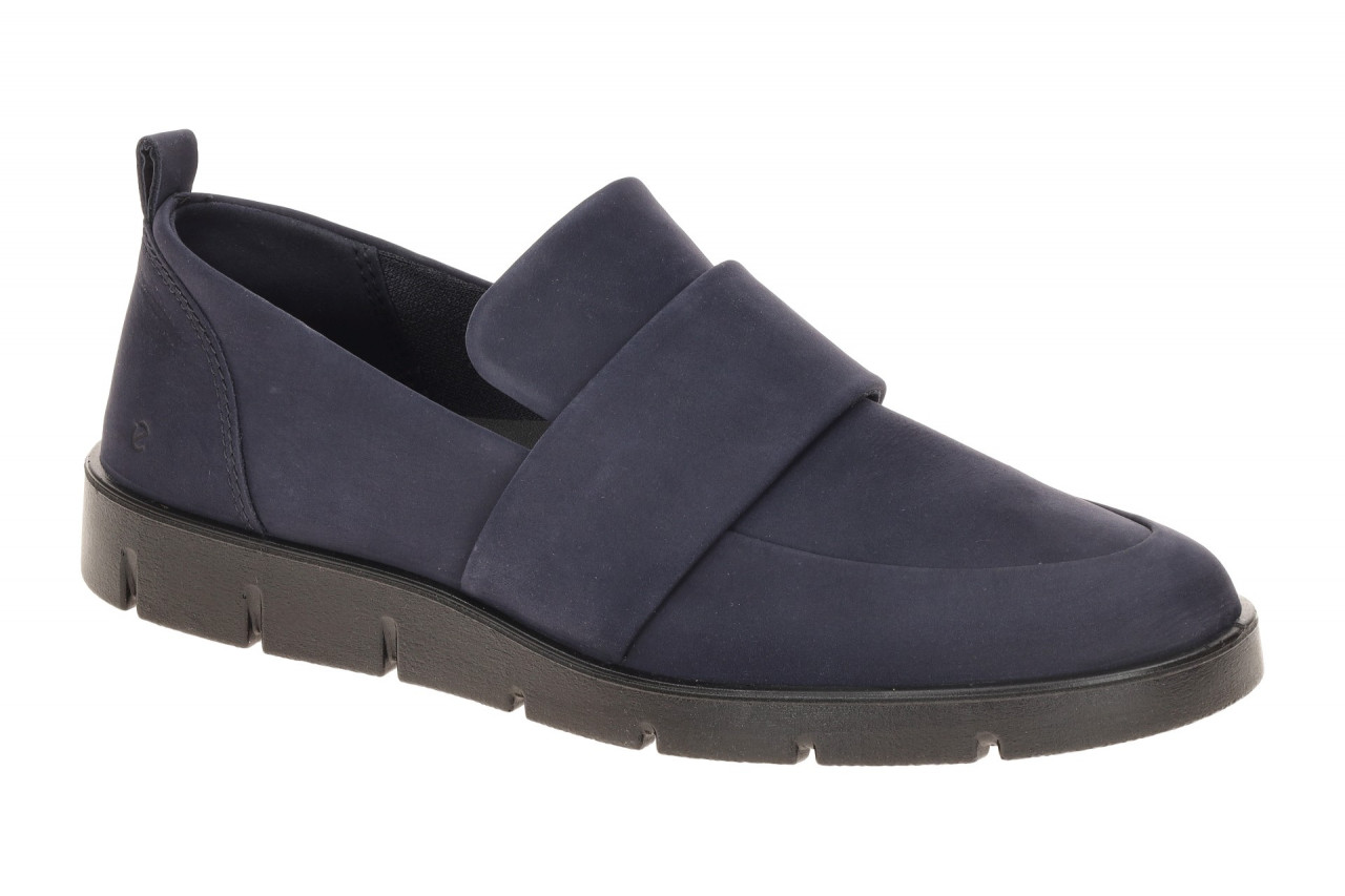 Ecco 28230302303 BELLA Damen Slipper night sky blau Echtleder flexibel bequem 1 Ecco 28230302303 BELLA Damen Slipper night sky blau Echtleder flexibel bequem