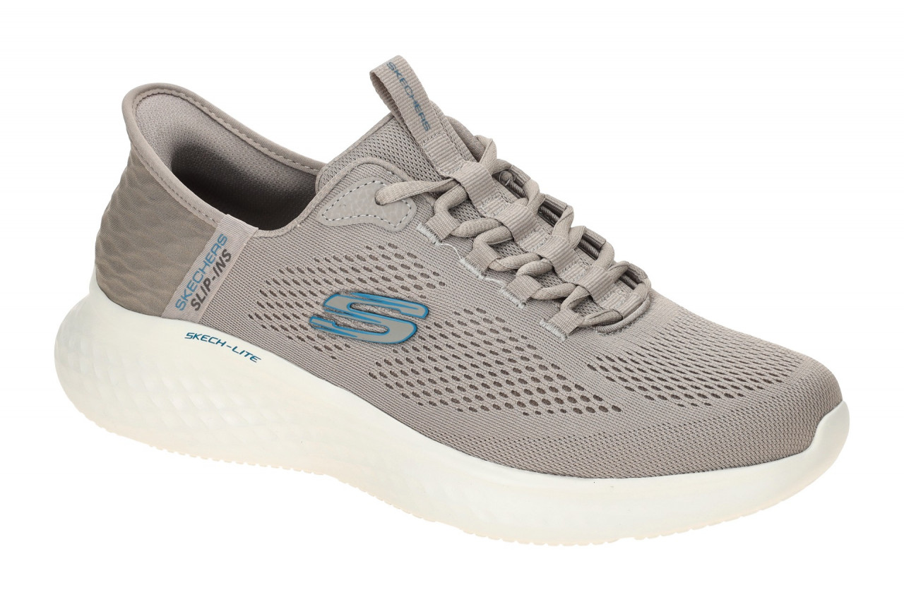 Skechers 232466 TPBR Herren Sneakers taupe-brown Memory Foam, Vegan, rutschfest 1 Skechers 232466 TPBR Herren Sneakers taupe-brown Memory Foam, Vegan, rutschfest