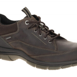 Clarks SPYPATH LO GTX Herrenschuhe 26184444 7 Braun Dunkelbraun GORE-TEX