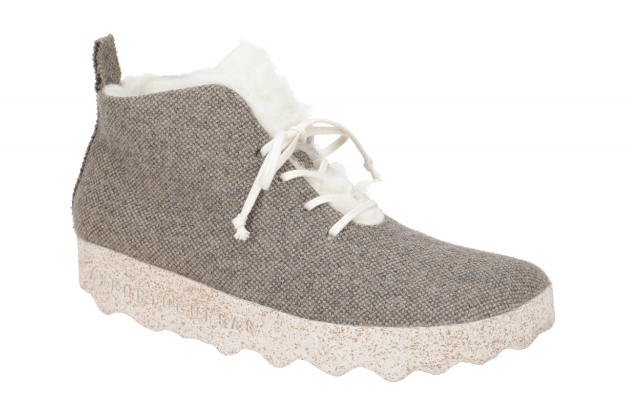 Asportuguesas 18136 Damen Winterstiefelette Grau-brown Wollfutter rund G Weite 1 Asportuguesas 18136 Damen Winterstiefelette Grau-brown Wollfutter rund G Weite
