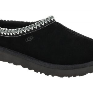 UGG 5955 BLK TASMAN Damen Slipper Schwarz Echtleder Warmfutter Leicht PU-Sohle