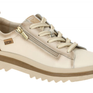 Pikolinos W3W-6979C1 nata VIGO Damenschuhe Wei? Leder Fu?bett Schn?rung