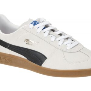 Puma 106695 03 Herren Sportschuhe HANDBALL Grau puma white/puma black Echtleder