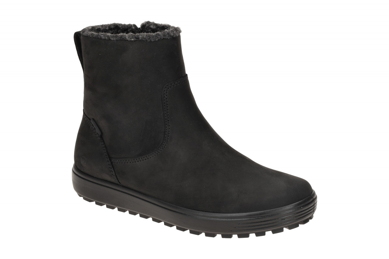 Ecco 450753 Schwarz Damen Winterstiefeletten wasserdicht 1 Ecco 450753 Schwarz Damen Winterstiefeletten wasserdicht
