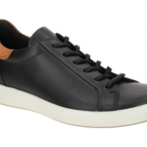 Ecco 470824 Soft 7 Mens Slip On V2 - Herrenschuhe schwarz/cognac