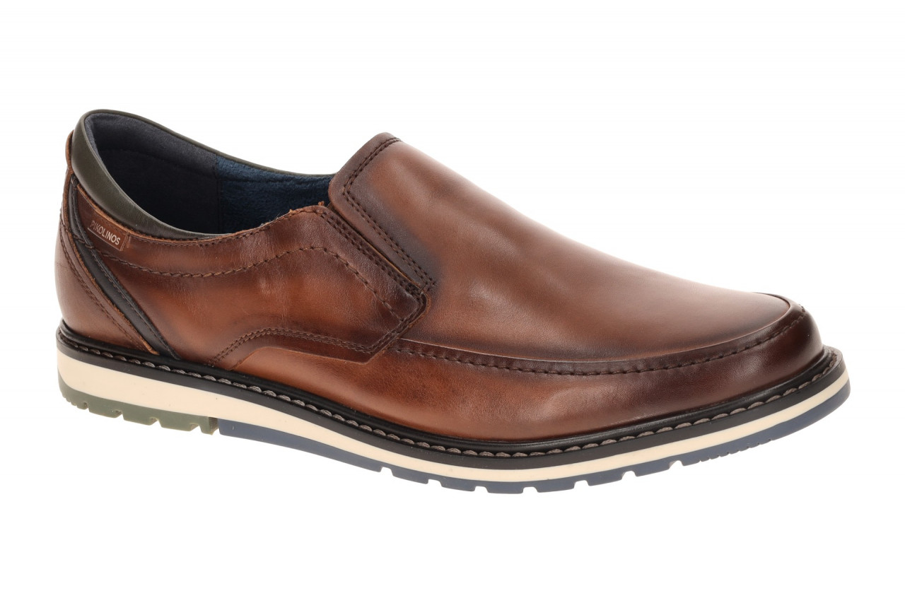 Pikolinos M8J-3114C1 Herren Slipper cuero braun BERNA bequem+Gummisohle+Fu?bett 1 Pikolinos M8J-3114C1 Herren Slipper cuero braun BERNA bequem+Gummisohle+Fu?bett