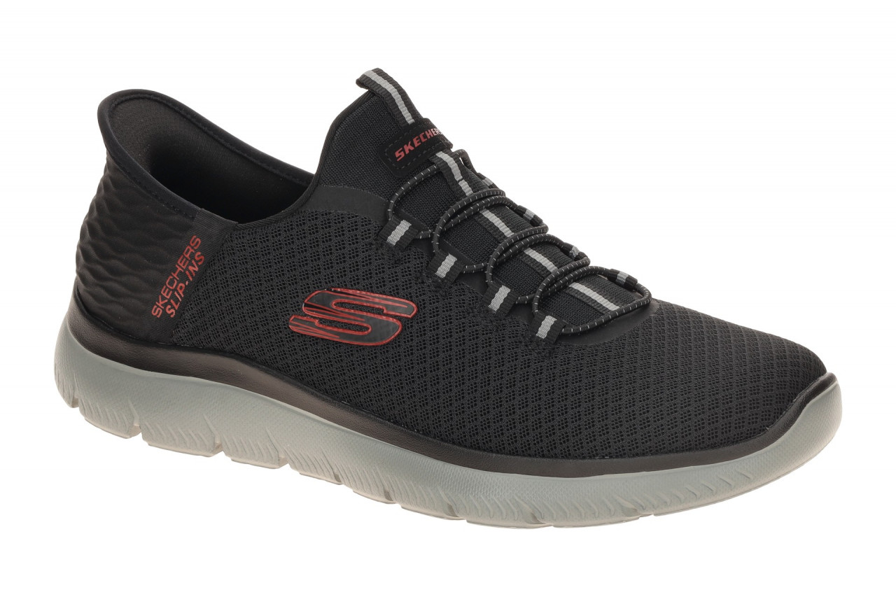 Skechers 232457 BKRD SUMMITS - HIGH RANGE Herren Slipper Schwarz/Vegan/Air Co... 1 Skechers 232457 BKRD SUMMITS - HIGH RANGE Herren Slipper Schwarz/Vegan/Air Co...
