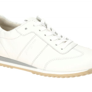 Paul Green 5300-07 Classic Sneaker Halbschuhe wei? transparent grau Echtleder