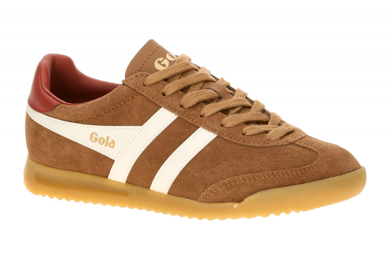Gola CLB761TW Damen Sneaker Braun umber/off white/lollipop Velourleder + Glat... 1 Gola CLB761TW Damen Sneaker Braun umber/off white/lollipop Velourleder + Glat...