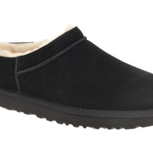 UGG 1173891 BLK Classic Micro Damen Slipper Schwarz Lammfell Warmfutter
