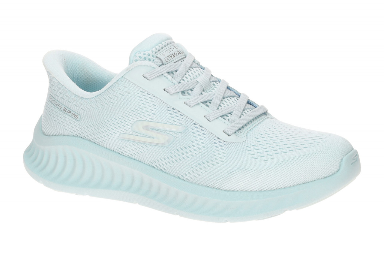 Skechers 125643 LTBL GO WALK NOW - KHLOE Damen Slipper Blau Light Blue Maschi... 1 Skechers 125643 LTBL GO WALK NOW - KHLOE Damen Slipper Blau Light Blue Maschi...