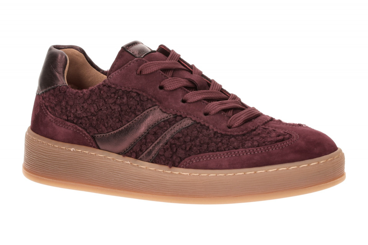 Gabor 6018.01.008 Plateau Sneaker Mulberry Rot Echtleder Textil Gummisohle 1 Gabor 6018.01.008 Plateau Sneaker Mulberry Rot Echtleder Textil Gummisohle