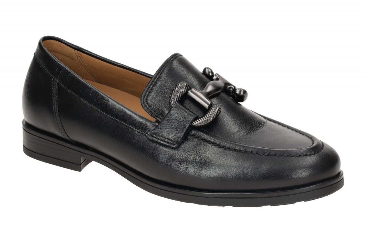 Gabor 72.422.37 FLORENZ elegante Slipper Schwarz (cdf matt) Air Cube Blockabsatz 1 Gabor 72.422.37 FLORENZ elegante Slipper Schwarz (cdf matt) Air Cube Blockabsatz