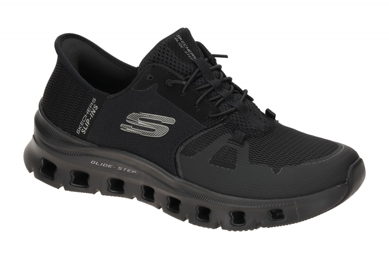 Skechers 150420 BBK Glide Step Pro Damen Slip-On Sneaker Schwarz 1 Skechers 150420 BBK Glide Step Pro Damen Slip-On Sneaker Schwarz